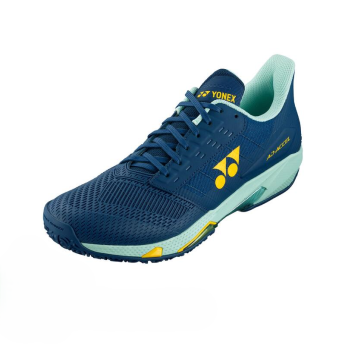 Yonex POWER CUSHION AD-ACCEL CLAY 男網球鞋 紅土 (水鴨藍)