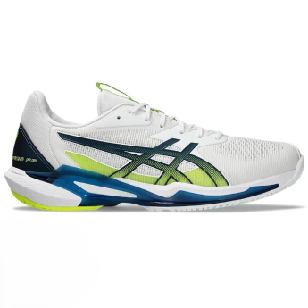 Asics SOLUTION SPEED FF 3 男網球鞋 美網配色 (白/綠黑)