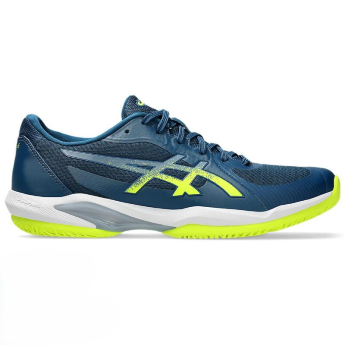 Asics SOLUTION SWIFT FF 2 男網球鞋 美網配色 (藍/螢光綠)