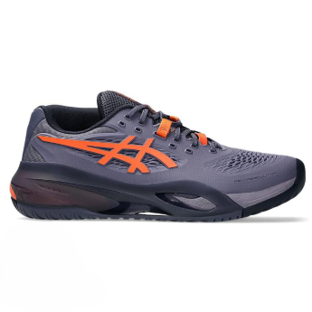 Asics GEL-RESOLUTION X 男網球鞋 寬楦 澳網配色 (灰/橘)