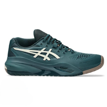 Asics GEL-RESOLUTION X CLAY 男網球鞋 紅土 法網 2025 (綠/棕)