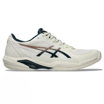 Asics SOLUTION SWIFT FF 2 男網球鞋 法網 2025 (樺木色/湖綠)