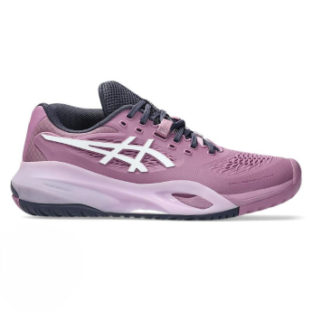 Asics GEL-RESOLUTION X CLAY 女網球鞋 紅土 澳網配色 (紫/白)