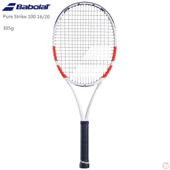 Babolat Pure Strike 100 白紅黑 (24) (300g)