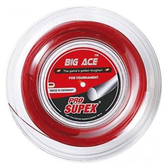 Pro Supex Big Ace 網球線 德製舒適彈性圓線 紅 (盤裝 / 200m)