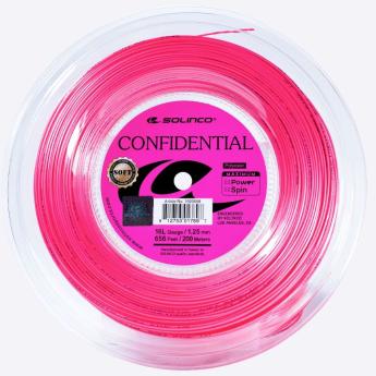 Solinco Confidential Soft 網球線 (粉紅色) (盤裝 / 200m)
